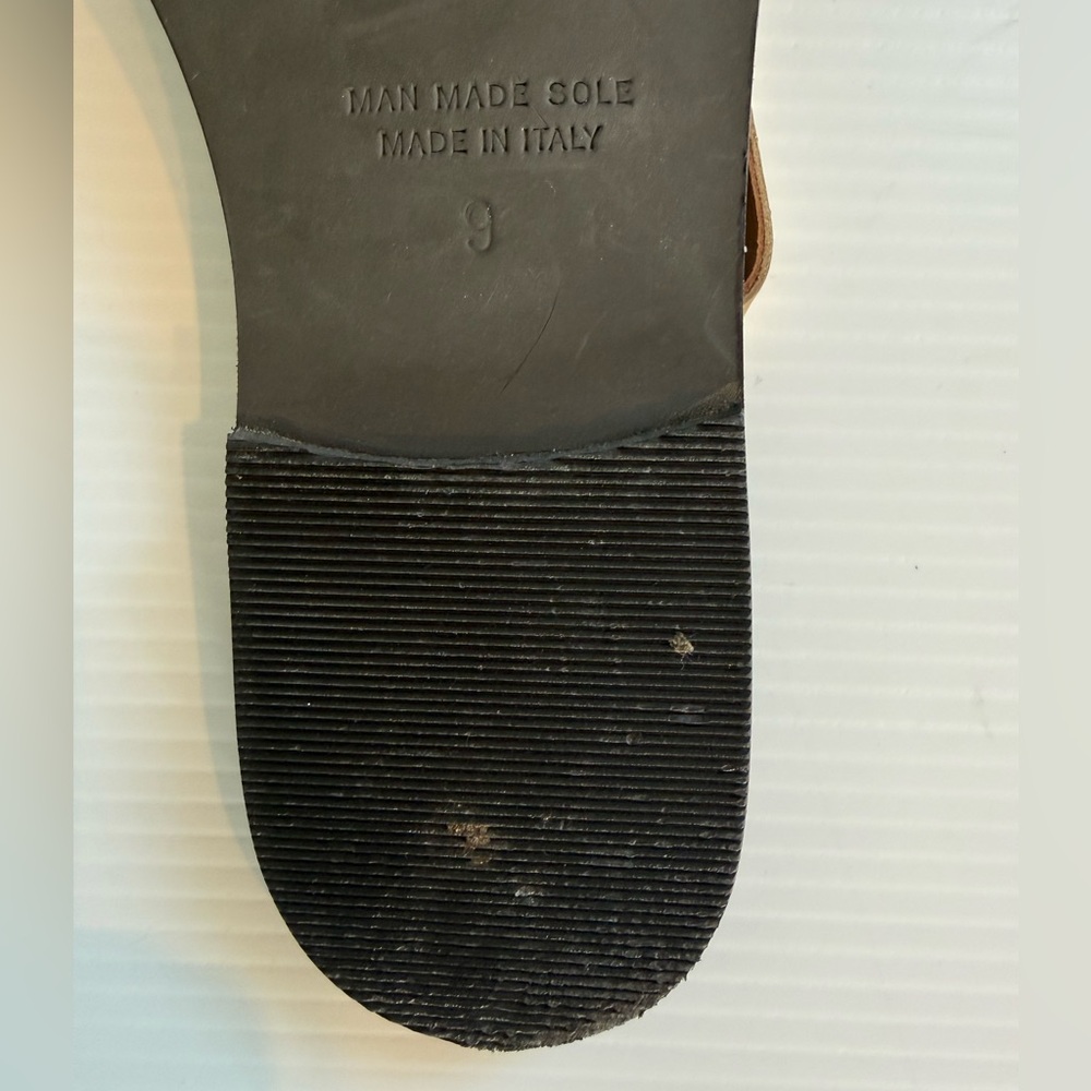 GARNET HILL Gold Sandals - Picture 9 of 10